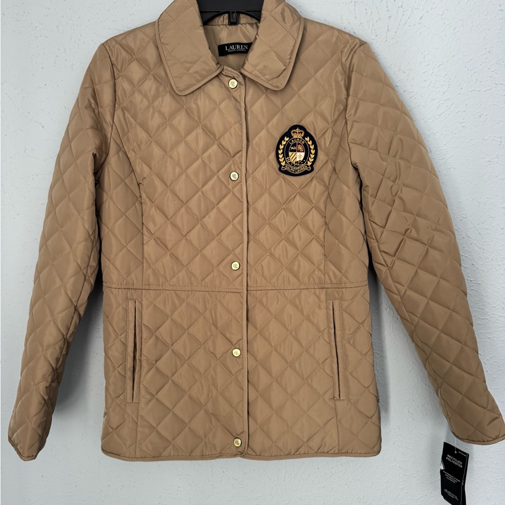 Luxury Ralph Lauren Quilted Utility Jacket
